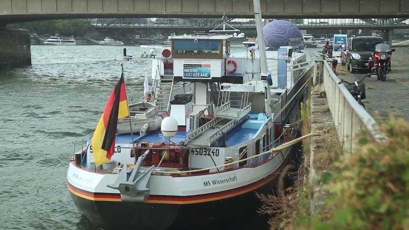 Video-Thumbnail des Case-Videos: MS Wissenschaft im Hafen Köln Deutz
